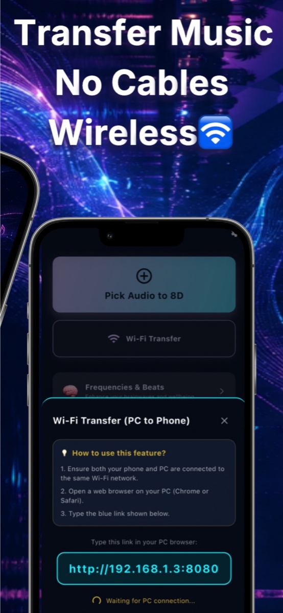 Wi-Fi Music Transfer