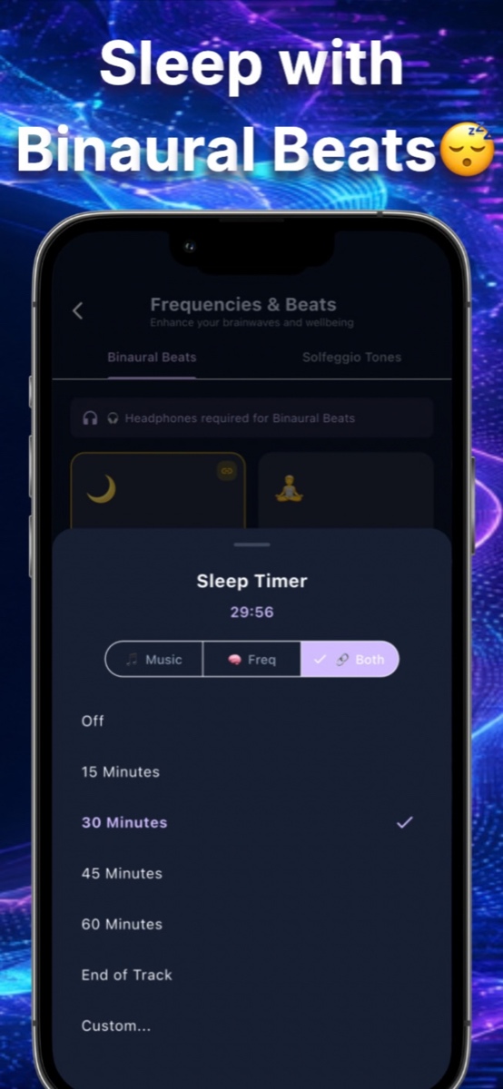 Sleep with Binaural Beats