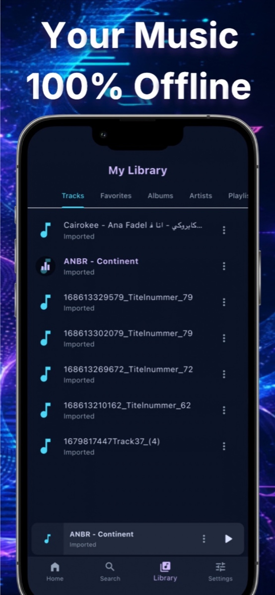 Your Music 100% Offline